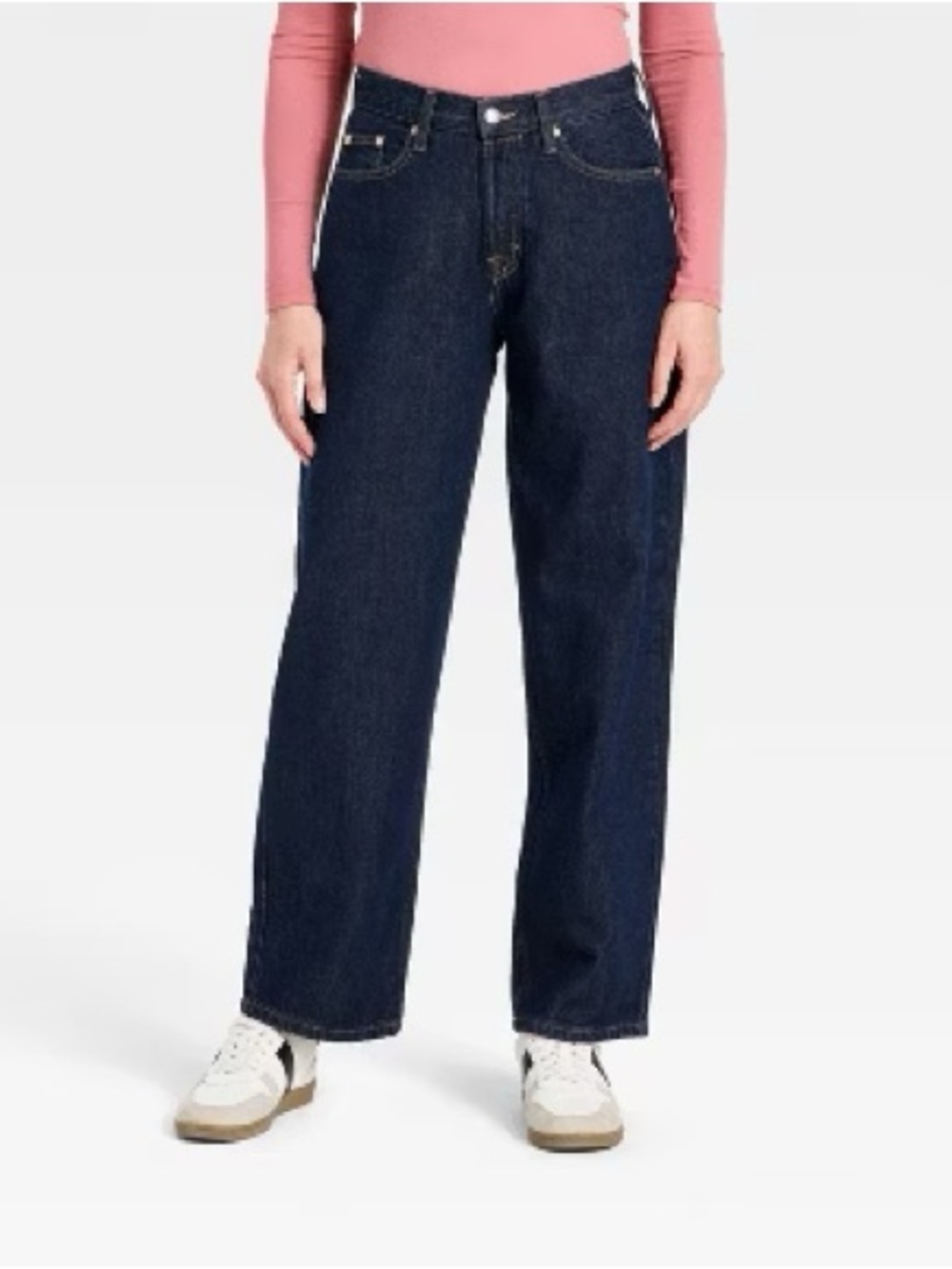 Universal Thread Mid Rise 80s Slim Straight Jeans Dark Wash Size 16